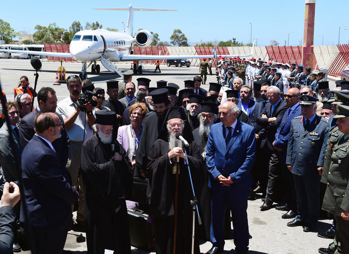 Αφίξεις επισήμων για τη Μεγάλη πανορθόδοξη Σύνοδο στα Χανιά - εικόνα 2