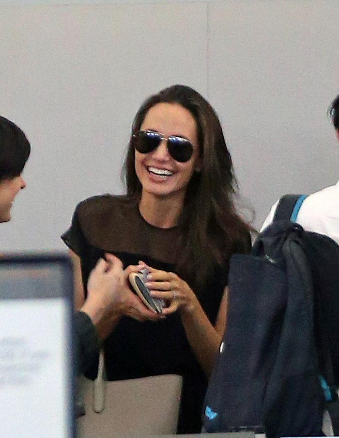 Η σπάνια τρυφερή στιγμή της Τζολί με τον 7χρονο γιο της [Εικόνες] - εικόνα 7