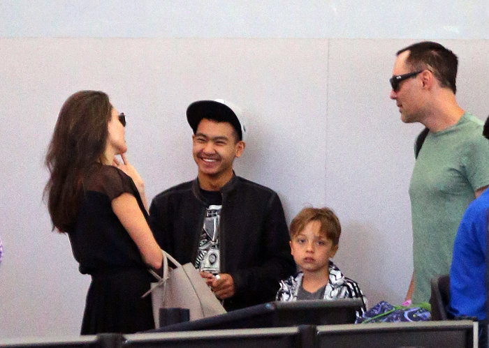 Η σπάνια τρυφερή στιγμή της Τζολί με τον 7χρονο γιο της [Εικόνες] - εικόνα 8