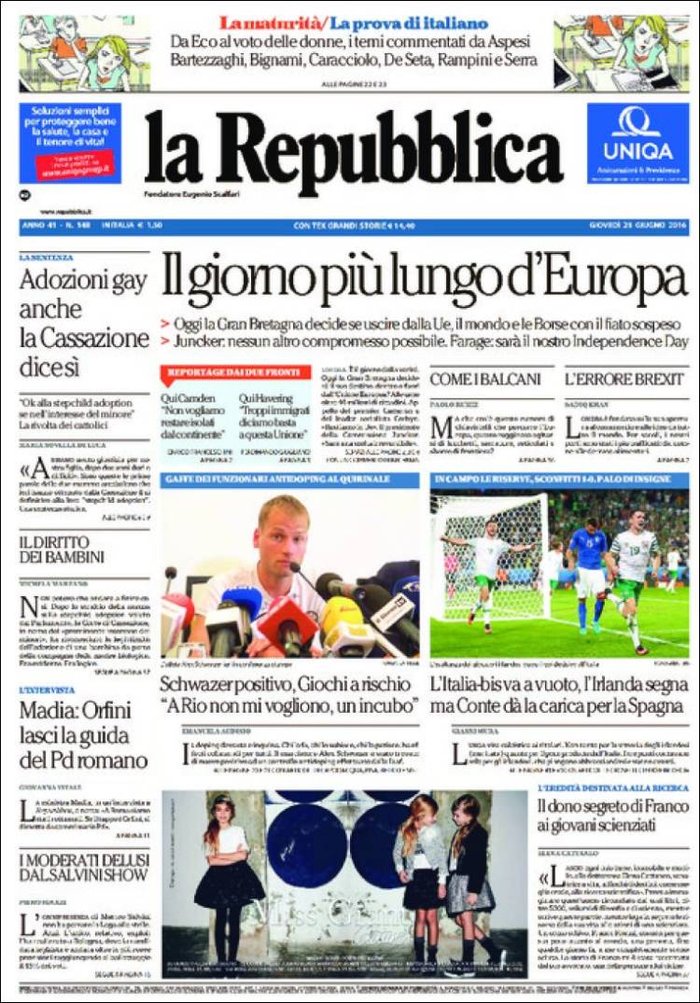 Ο Ευρωπαϊκός Τύπος για το δημοψήφισμα στη Βρετανία - εικόνα 12