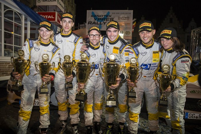 FIA ERC Junior: Χατ τρικ των Opel Adam στο Ypres