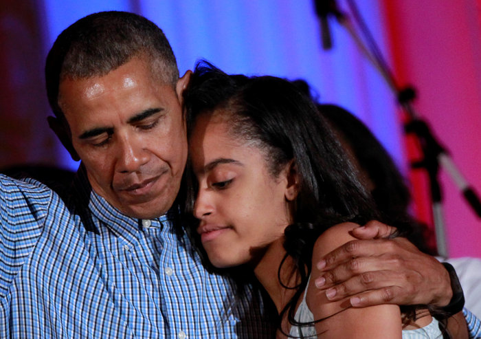Το happy birthday του Ομπάμα στην κόρη του