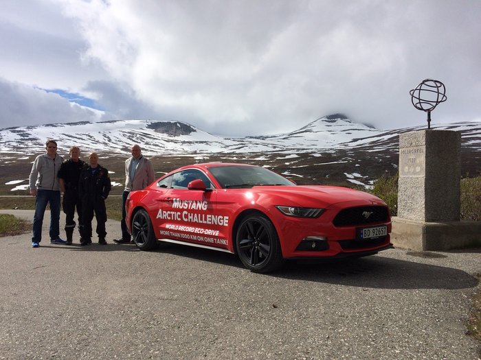 Ford Mustang καταφέρνει να διανύσει 1249,3 χλμ. με ένα τεπόζιτο - εικόνα 2
