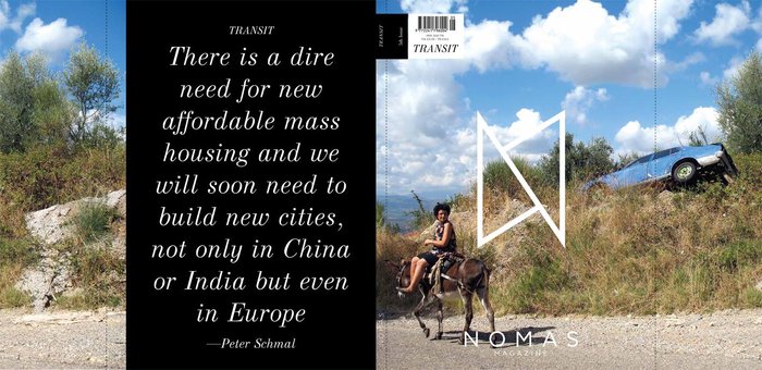 Η κεντρική φωτογραφία είναι του Πάνου Κοκκινιά, «τυλιγμένο» στην οποία κυκλοφορεί ο NOMAS.