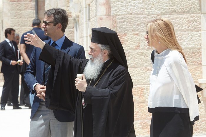Ο Κυρ. Μητσοτάκης στον Ιερό Ναό της Αναστάσεως στα Ιεροσόλυμα - εικόνα 7