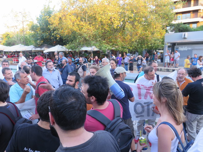 Ενταση σε συγκέντρωση του ΣΥΡΙΖΑ με ομιλητή τον Πολάκη - εικόνα 3