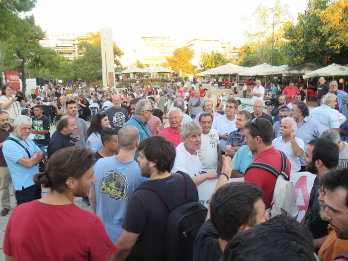 Ενταση σε συγκέντρωση του ΣΥΡΙΖΑ με ομιλητή τον Πολάκη - εικόνα 4