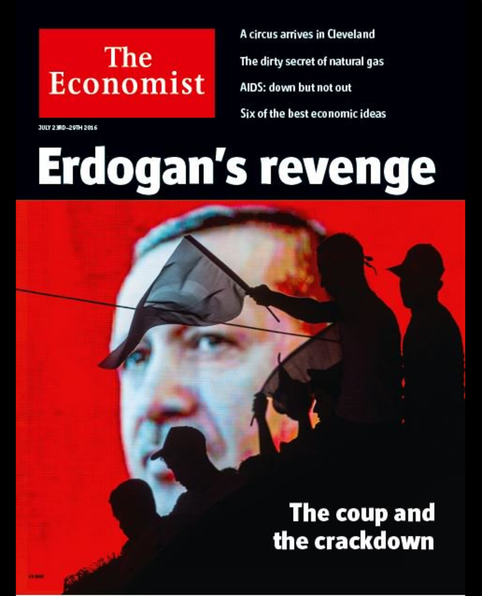 Economist: Η εκδίκηση του Ερντογάν, το πραξικόπημα και η καταστολή
