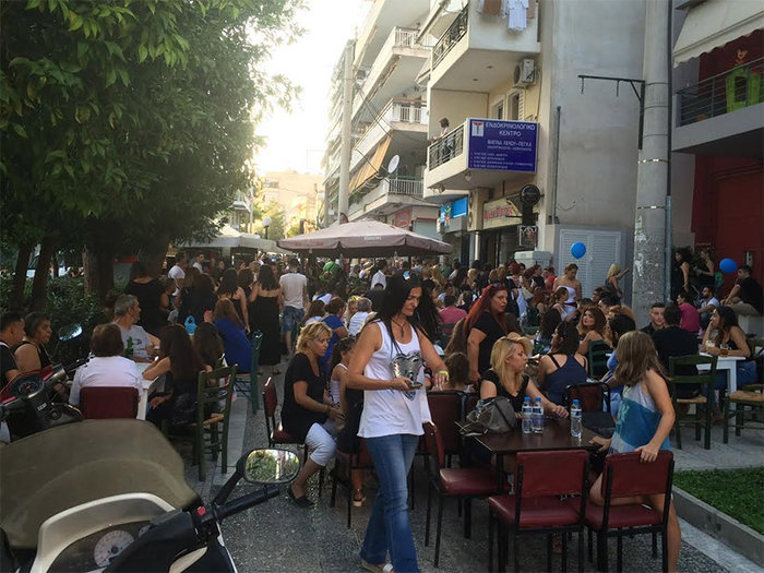 Κοσμοσυρροή στην ονομαστική εορτή του Παντελή Παντελίδη