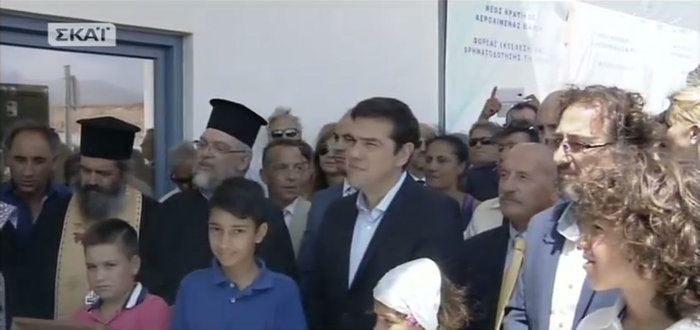 «Σόου» στην Πάρο για τα εγκαίνια του νέου αεροδρομίου