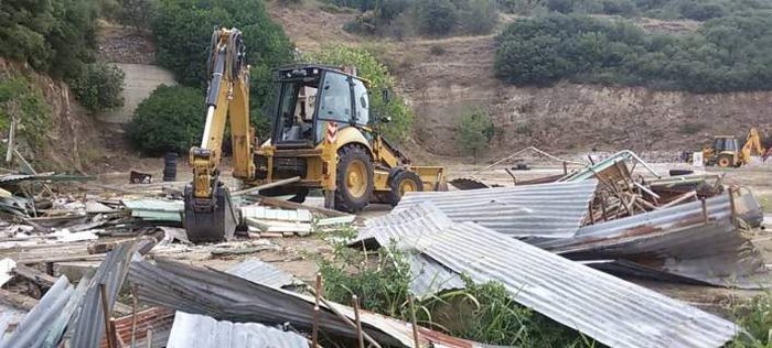 Ξηλώνουν το πρόχειρο σκοπευτήριο της Κορακάκη - εικόνα 3