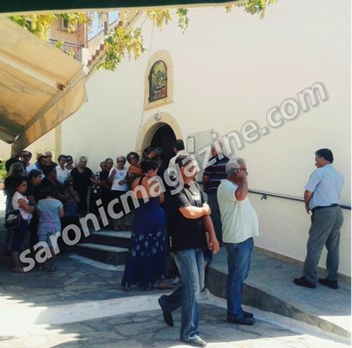 Το τελευταίο αντίο στον άτυχο καπετάνιο που πέθανε στην Αίγινα-φωτο - εικόνα 4