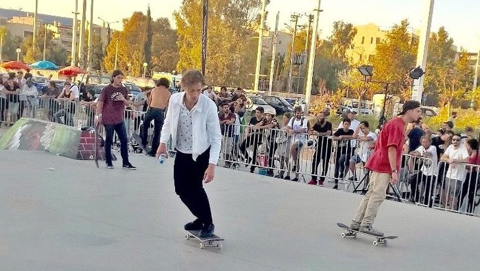 Ελληνικό Vabs Shop: Riot: Οι skateαδες έβαλαν "φωτιά" στο Μαρούσι - φωτό -
