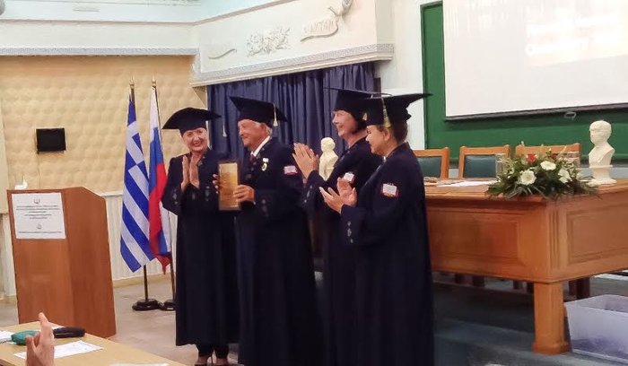 Μεγάλη ρωσική διάκριση για τον ομοιοπαθητικό ιατρό Γ.Βυθούλκα
