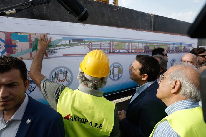 Στο εργοτάξιο του Μετρό στη Θεσσαλονίκη ο Τσίπρας - εικόνα 5