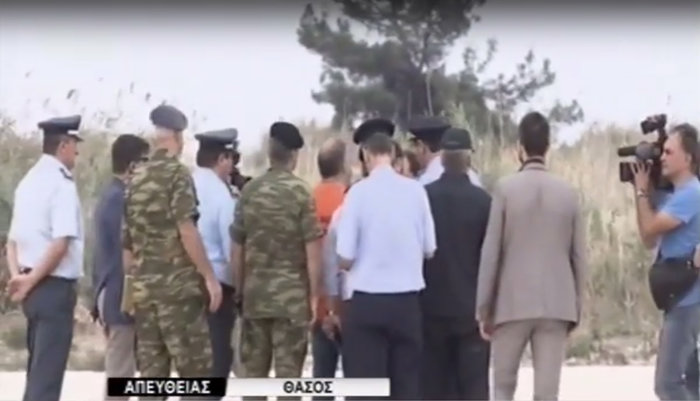 Στη Θάσο με Σινούκ ο Τσίπρας, τεράστια καταστροφή από την φωτιά - εικόνα 14