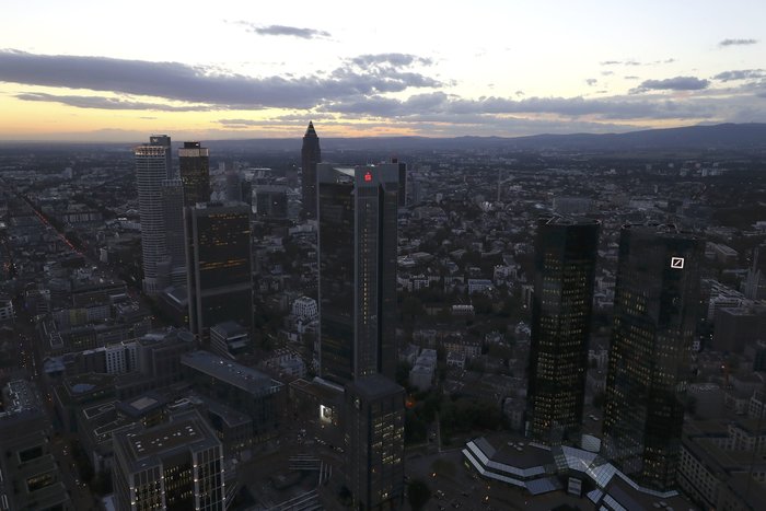 Τα κεντρικά γραφεία της Deutsche Bank στη Γερμανία