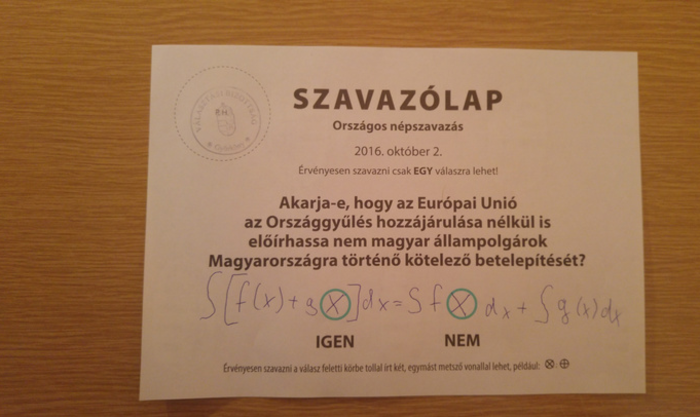Οι απολαυστικές άκυρες ψήφοι στο δημοψήφισμα της Ουγγαρίας - εικόνα 3