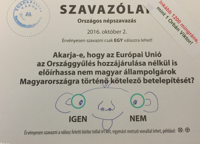 Οι απολαυστικές άκυρες ψήφοι στο δημοψήφισμα της Ουγγαρίας - εικόνα 4