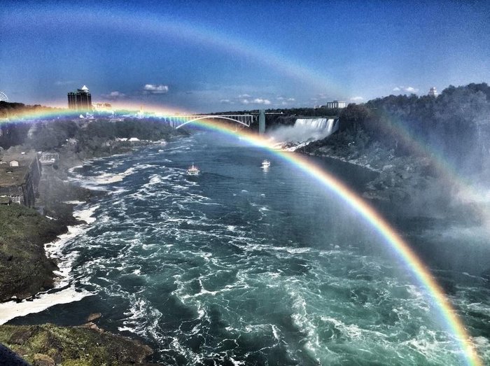 Βανδή - Μαρτάκης μαγεύτηκαν από τους καταρράκτες του Νιαγάρα [Εικόνες] - εικόνα 3
