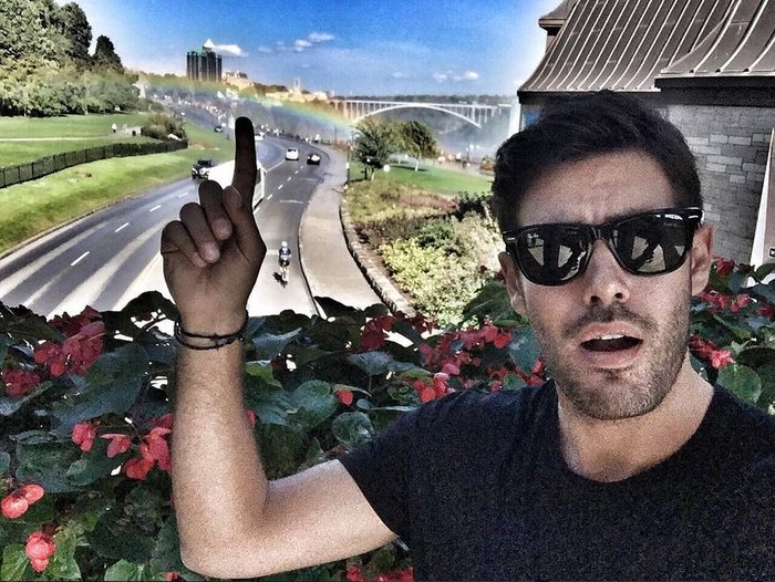 Βανδή - Μαρτάκης μαγεύτηκαν από τους καταρράκτες του Νιαγάρα [Εικόνες] - εικόνα 5