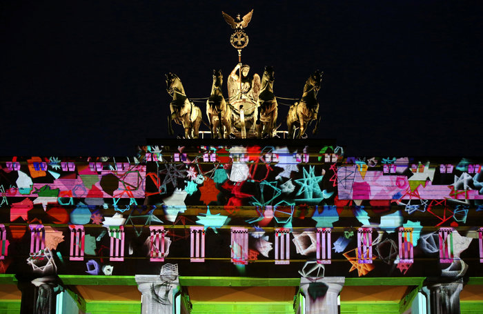 Η Γιορτή του Φωτός στην Πύλη του Βρανδεμβούργου