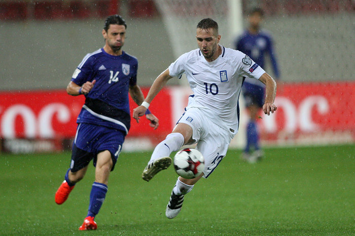 Ελλάδα - Κύπρος 2-0 για τα προκριματικά Μουντιάλ