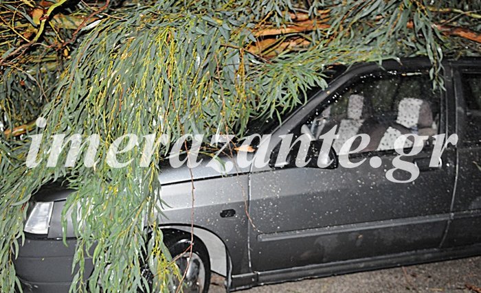 Ανεμοστρόβιλος προκάλεσε ζημιές στο νησί της Ζακύνθου