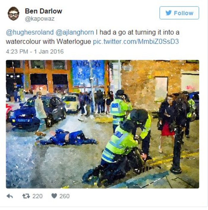 Viral η φωτογραφία από τα πρωτοχρονιάτικα όργια... στο Μάντσεστερ