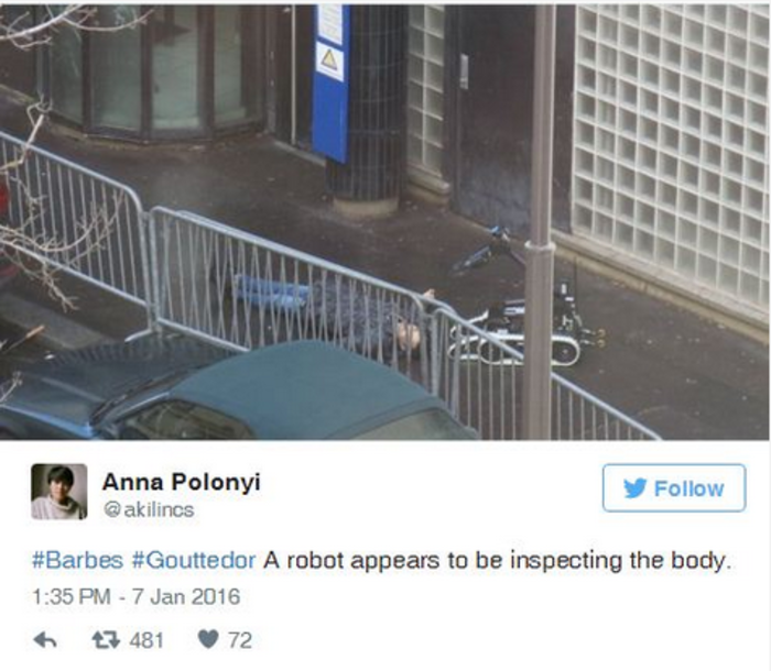 Νεκρός ο δράστης της επίθεσης με μαχαίρι σε αστυνομικό τμήμα του Παρισιού - εικόνα 2