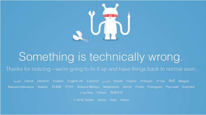 «Επεσε» το Twitter