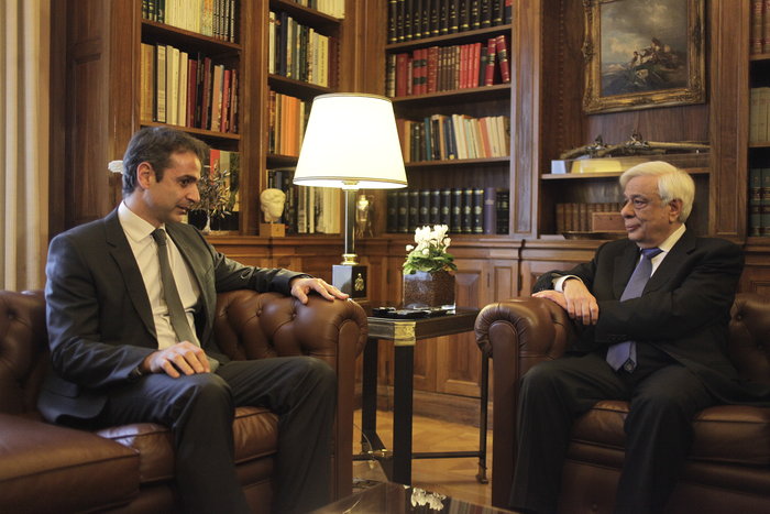 Μητσοτάκης σε Παυλόπουλο: Θα είμαστε υπεύθυνη αντιπολίτευση - εικόνα 2