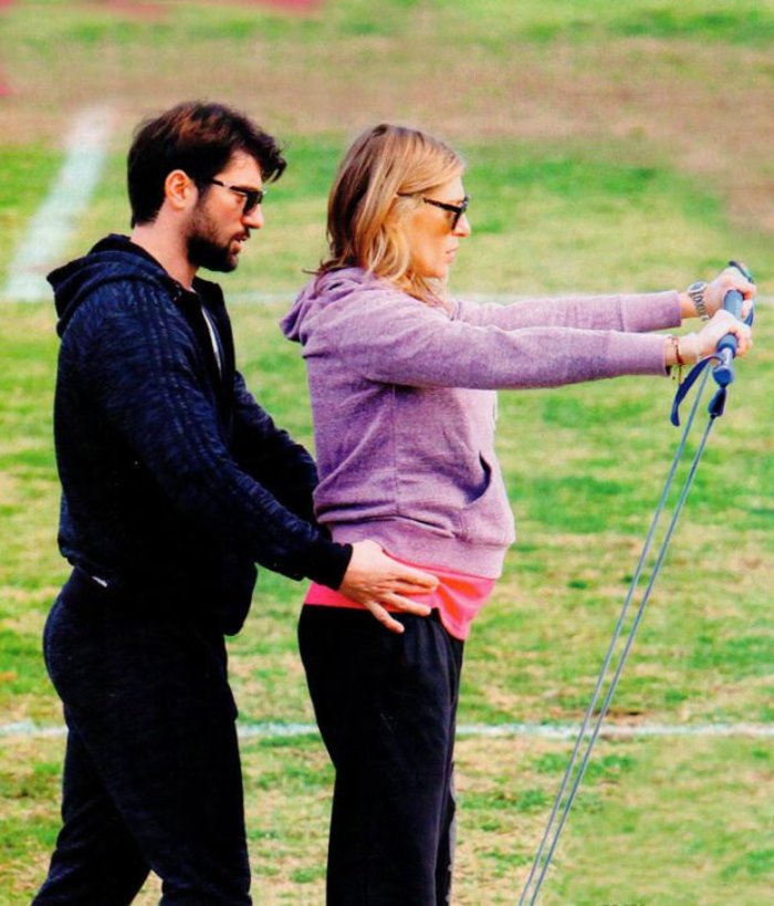 Η Ζέτα στον 8ο μήνα γυμνάζεται με πάθος! - εικόνα 3