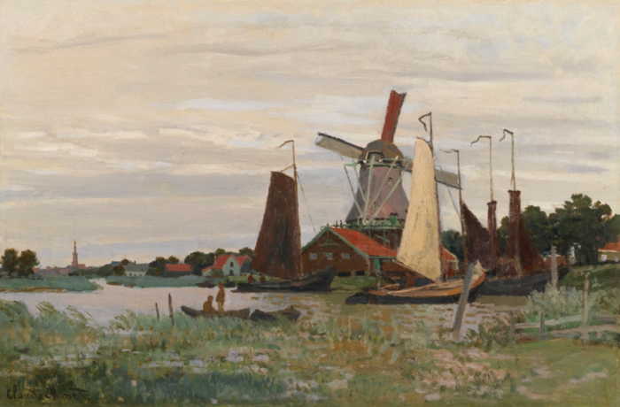 CLAUDE MONET /UN MOULIN À ZAANDAM