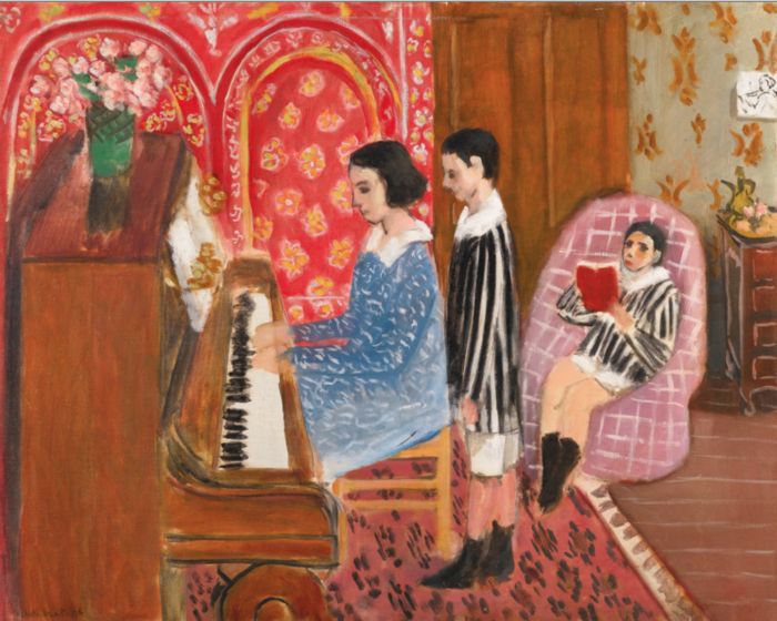 HENRI MATISSE /LA LEÇON DE PIANO