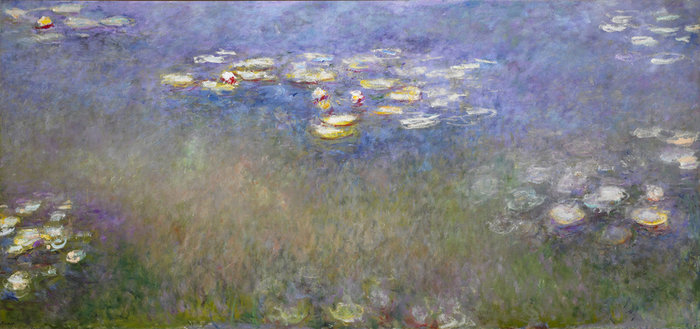 Claude Monet,Water Lilies (Agapanthus), 1915-26.