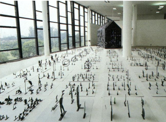Mappemonde, 1987, Εγκατάσταση στη Μπιενάλε του Σάο Πάολο