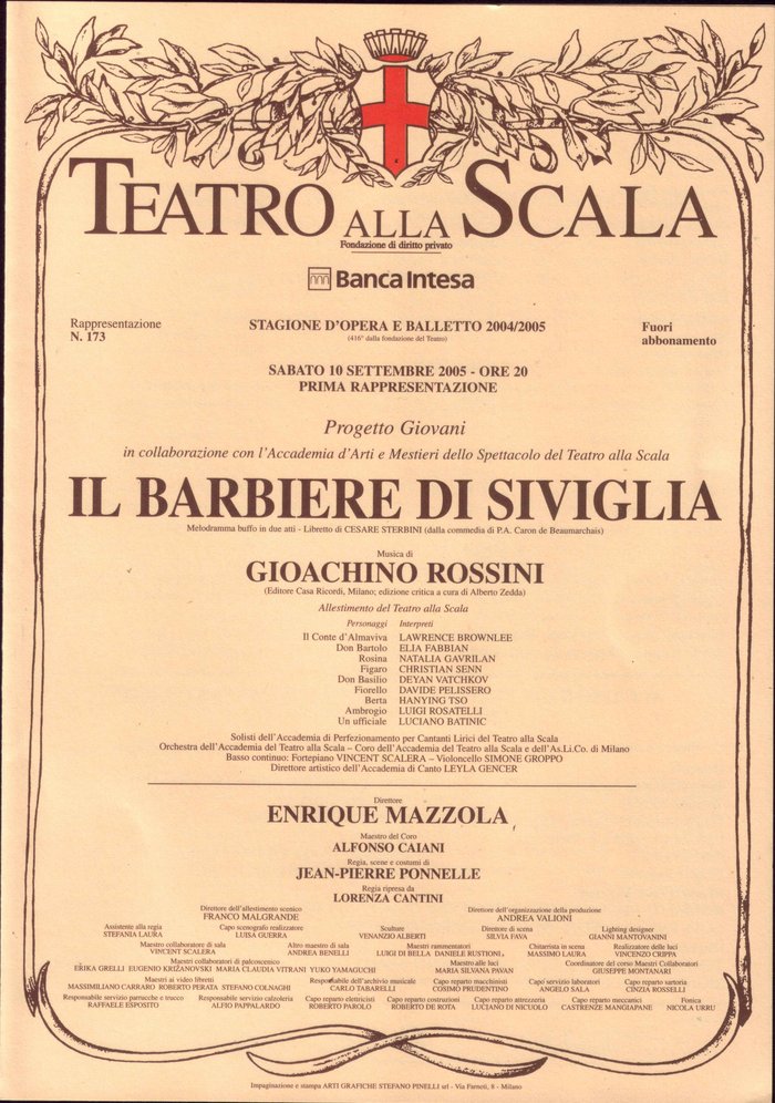 Διακόσια χρόνια Κουρέας της Σεβίλλης