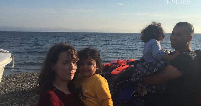 Από πρωταγωνίστρια σε διαφημίσεις, σήμερα στο πλευρό των προσφύγων