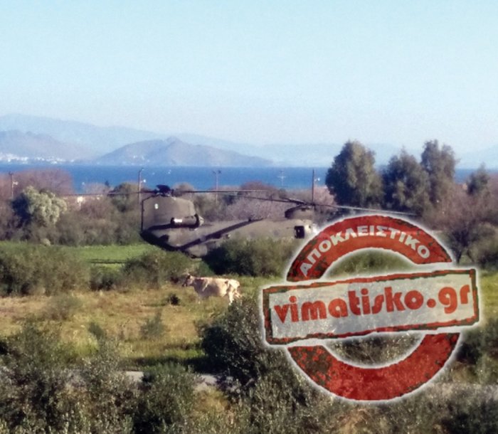 Σε χωράφι με...αγελάδες προσγειώθηκε ο Καμμένος - εικόνα 4