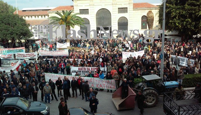 Στην Κρήτη έκαναν την ...κηδεία του ασφαλιστικού - εικόνα 2