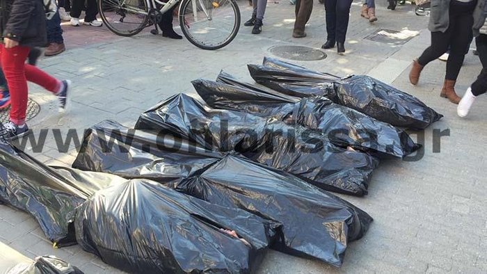 Γιατί γέμισε «πτώματα» το κέντρο της Λάρισας;