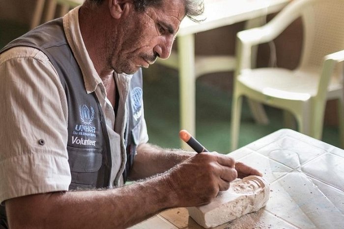 Σύροι πρόσφυγες ανασυνθέτουν κατεστραμένα αριστουργήματα - εικόνα 7