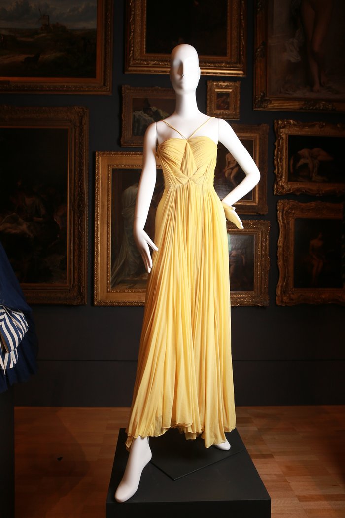 Evening dress (1939) by Alix Spring–summer silk