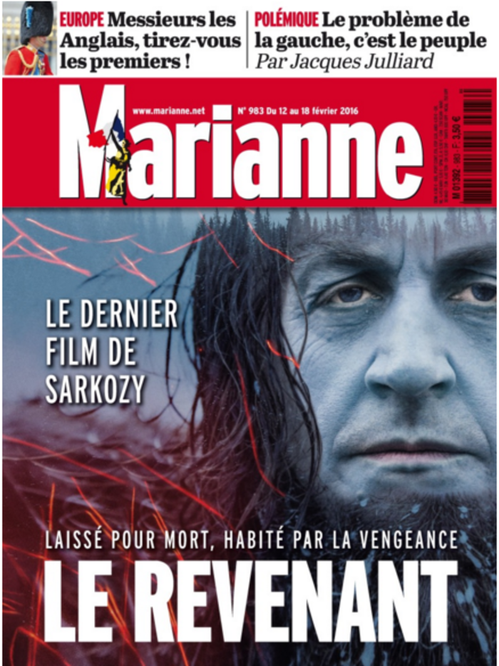 Το Marianne «τρολάρει» τον Σαρκοζί με το Revenant