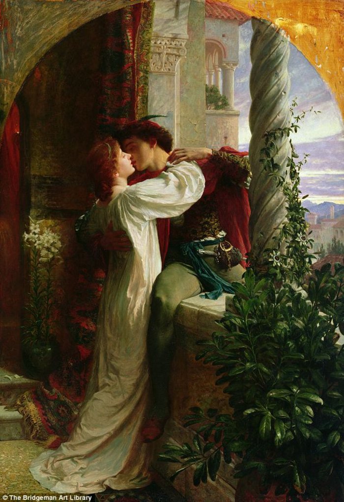 Frank Bernard Dicksee, Romeo and Juliet, 1884