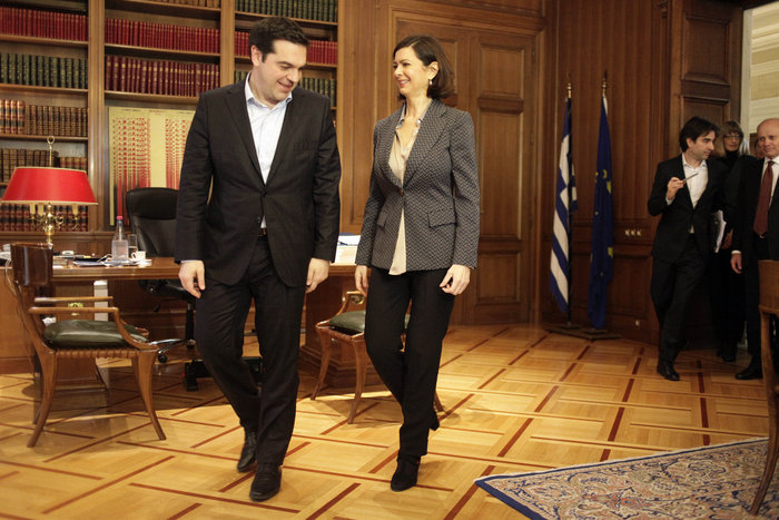 Μια Ιταλίδα στο Μαξίμου: Συνάντηση Τσίπρα - Μπολντρίνι - εικόνα 5