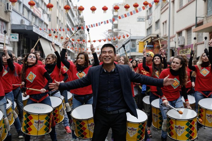 Η Chinatown της Θεσσαλονίκης γιόρτασε την κινεζική πρωτοχρονιά - εικόνα 2