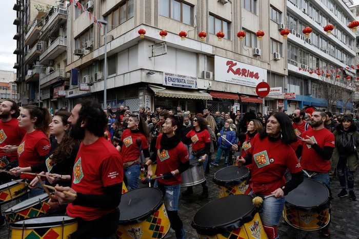 Η Chinatown της Θεσσαλονίκης γιόρτασε την κινεζική πρωτοχρονιά - εικόνα 5