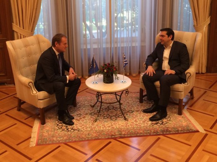Τσίπρας σε Τουσκ: Δεν είναι περίοδος για exit